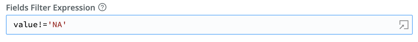parse-exclude-fields.png Filtering the Parser Function to ignore fields with 'NA' values