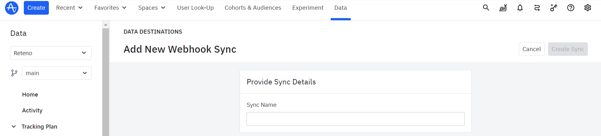 Create Sync