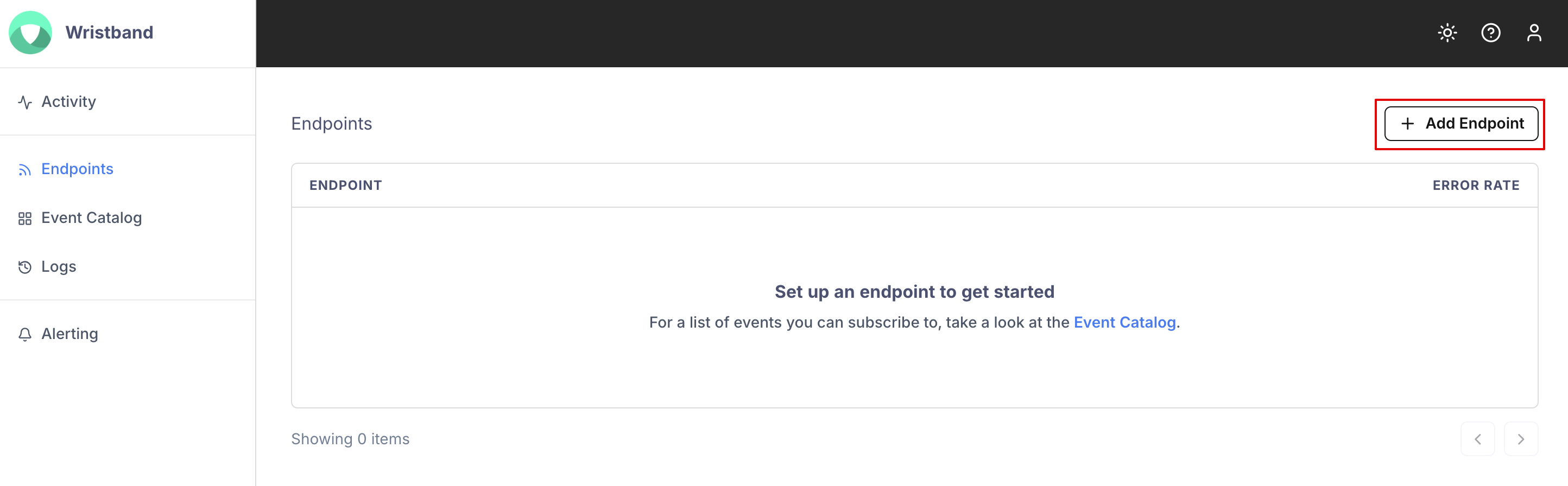 How to create a new endpoint from the Svix Consumer App Portal