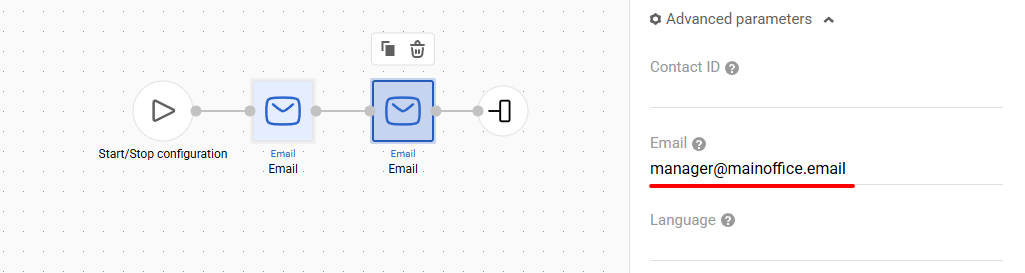 Sending Messages to an Additional Contact Sending Messages to an Additional Contact