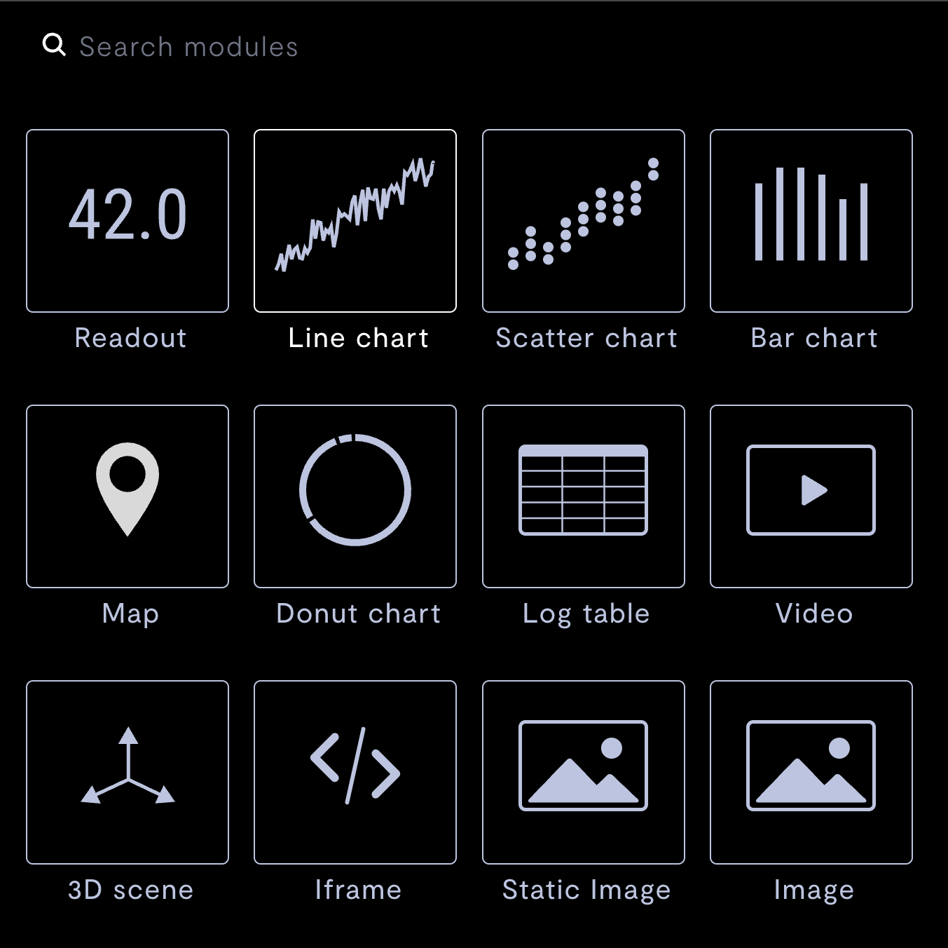 Module types.