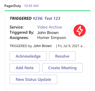 Incident card 327