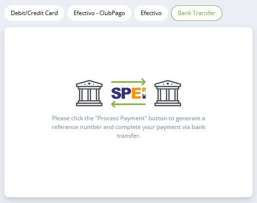 Image 2. Bank Transfer as a Payment Method