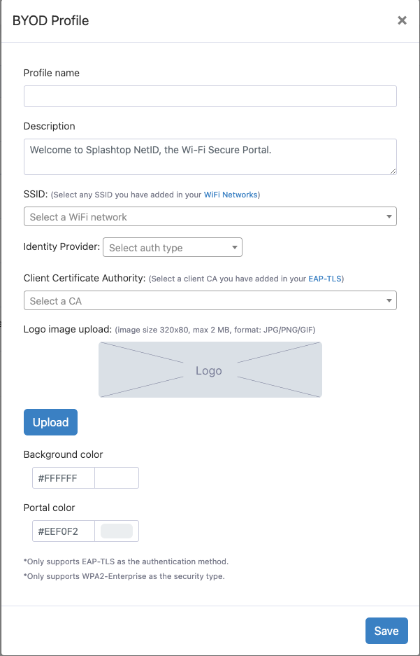 Configure NetID