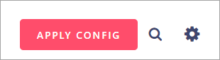 Screenshot of the **APPLY CONFIG** button
