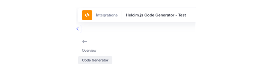 Integrations Helcim.js Code Generator - Test