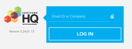 VHQ Logon Screen