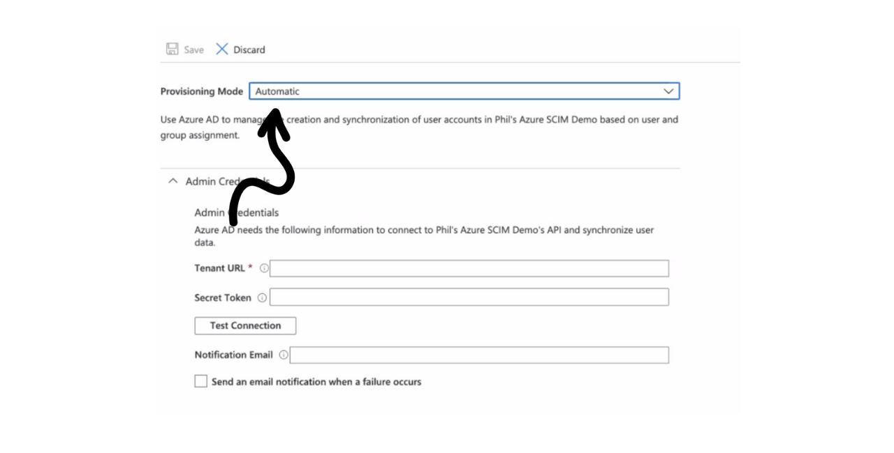 Setting up SCIM for Azure