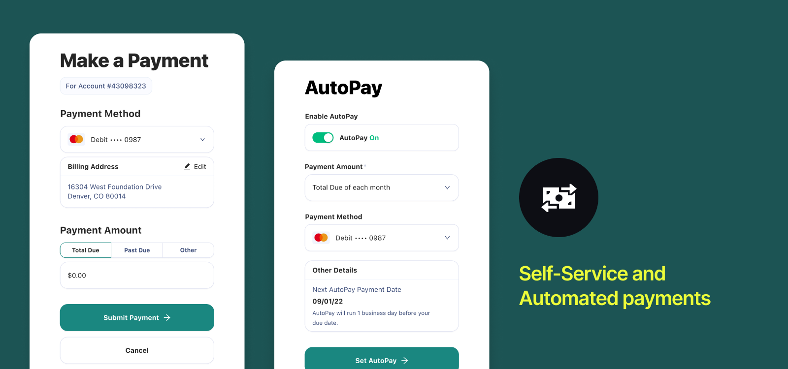 Borrower Portal Payments and Autopay