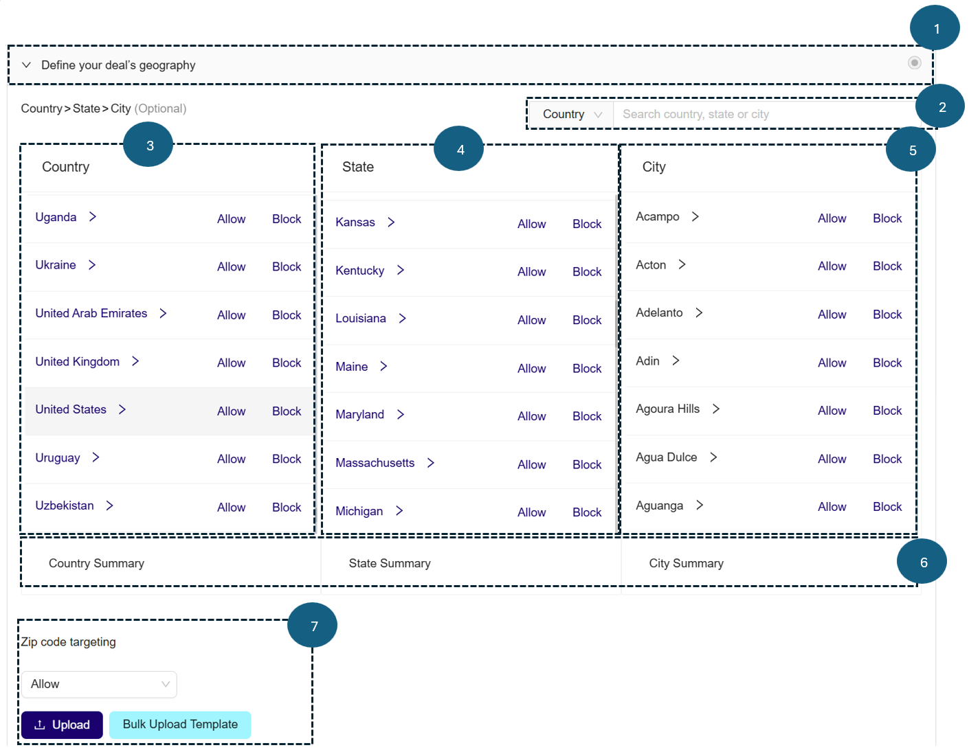 **Define your Deal's Geography**