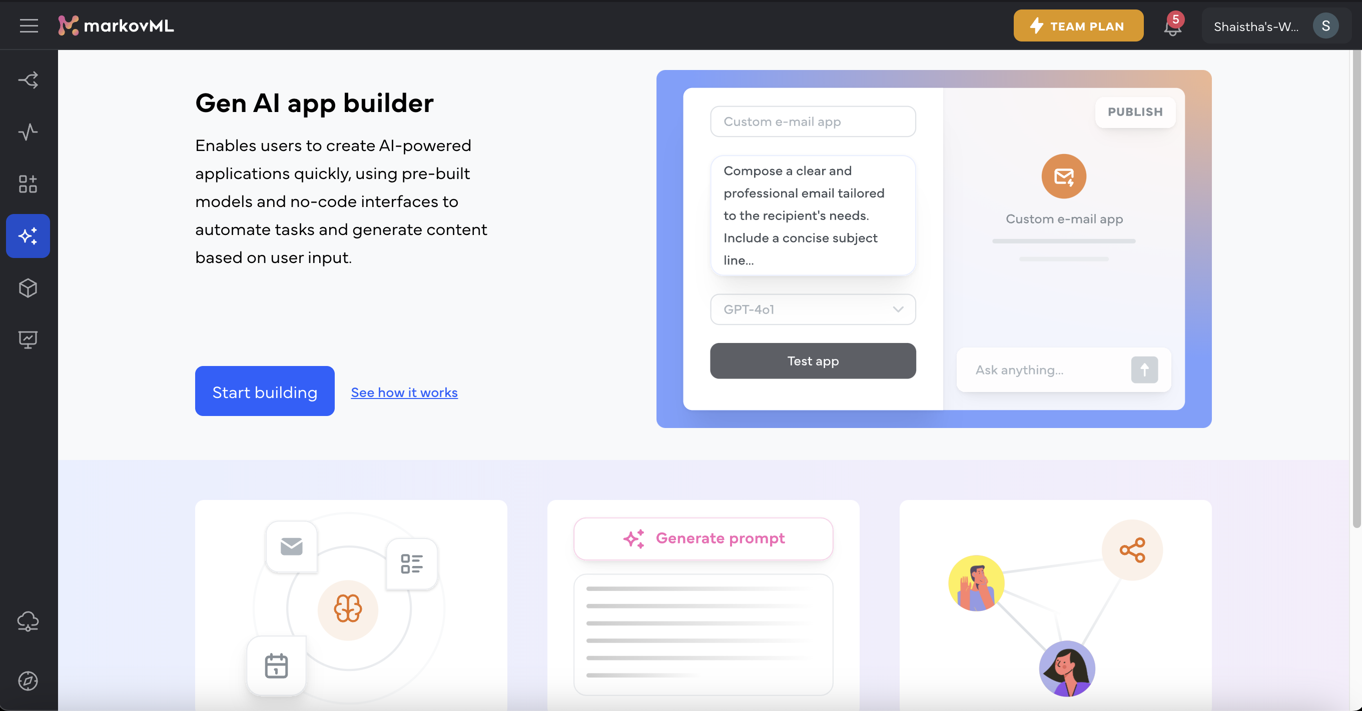 Gen AI App Builder