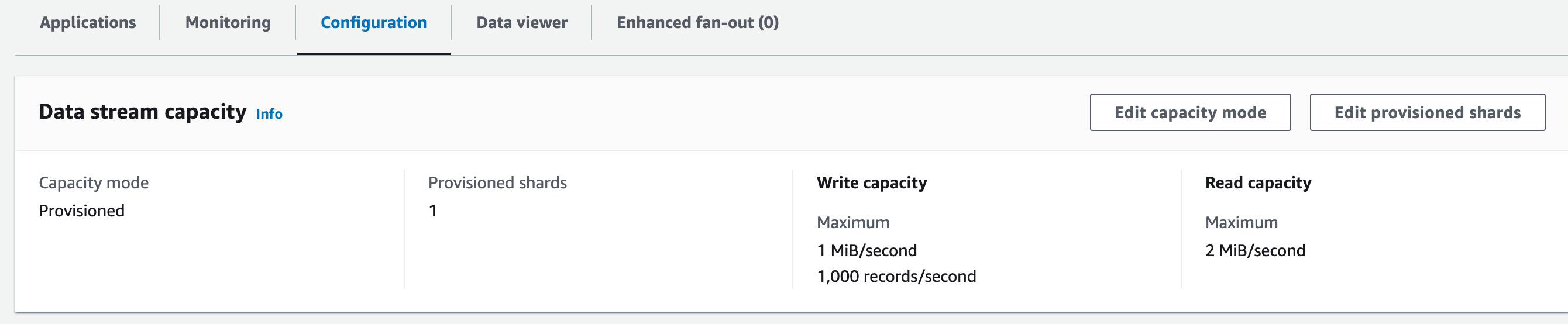 Kinesis Stream Setup