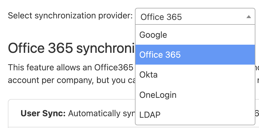 Choose Office 365