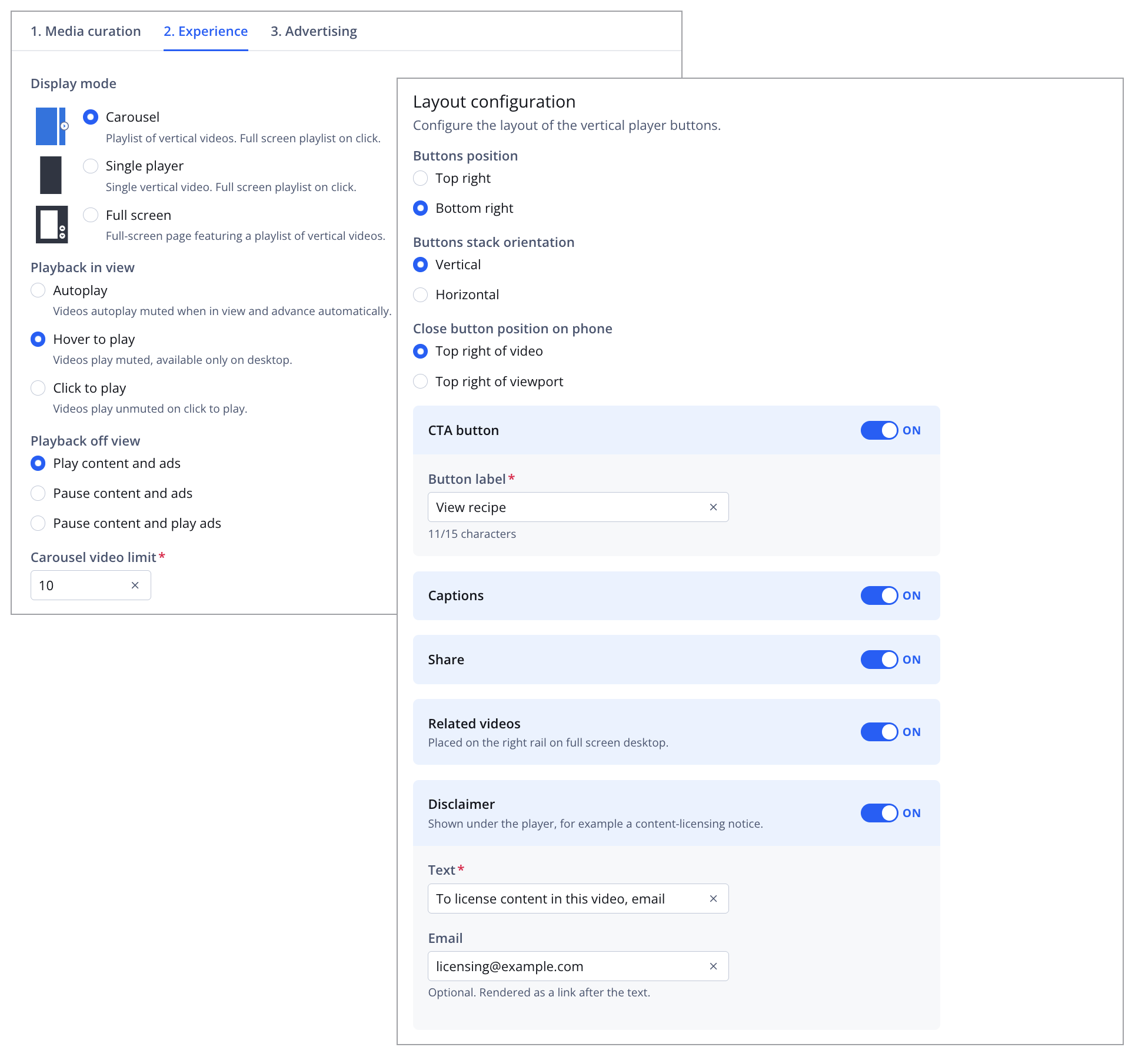 2. UX tab