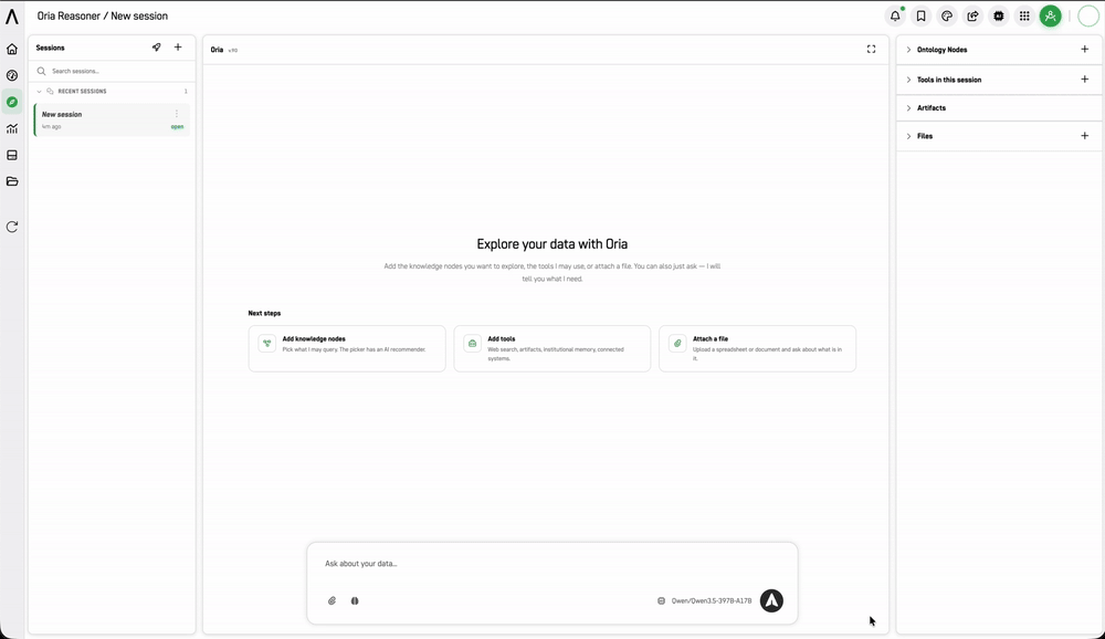 Screenshot: Session Tools — MCP Collections tab