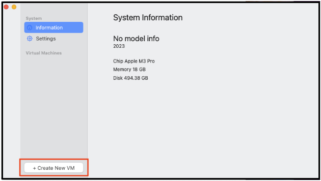 System Information

