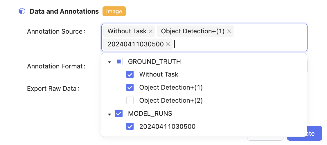 annotate data, data annotation platform, data labeling, dataset, export data