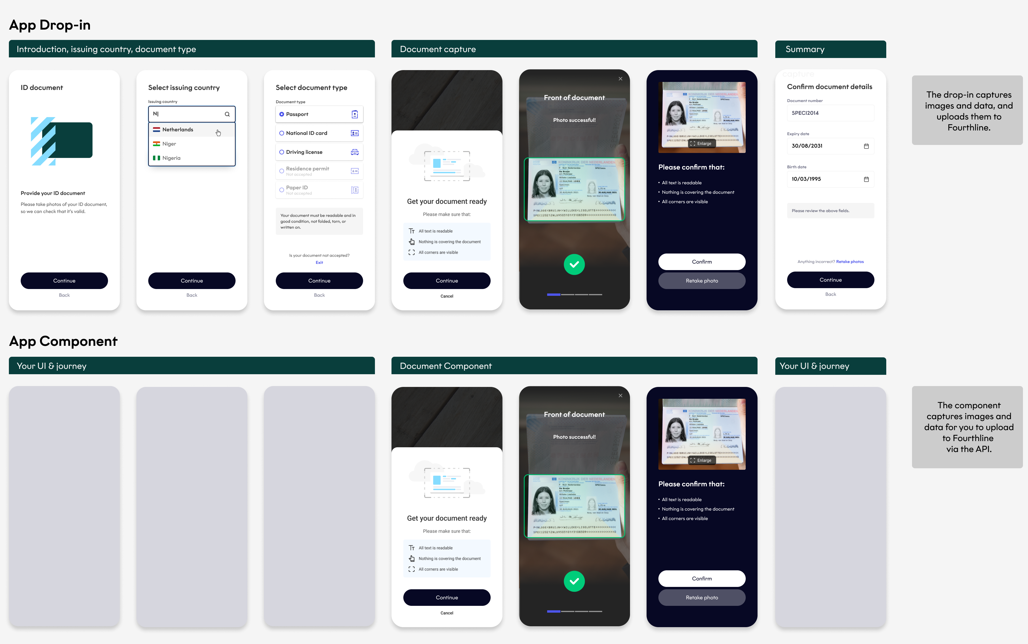 App Drop-in vs App Components