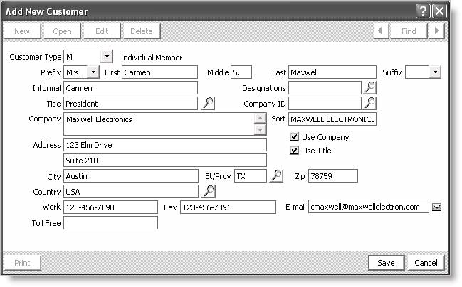 From Orders, select Enter and edit orders, enter an order, and click Add