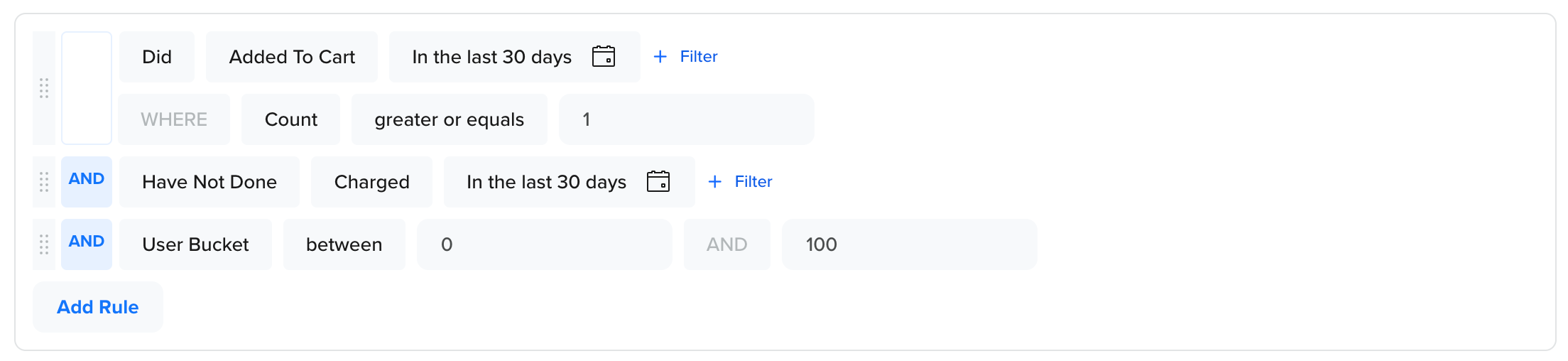 Segmenting on Random Bucket Users