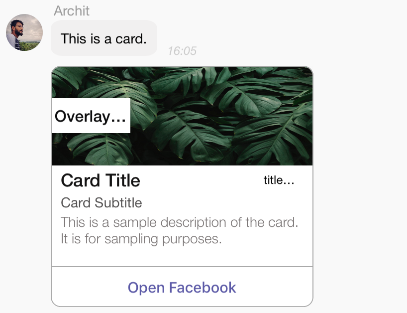 Generic Card (iOS)