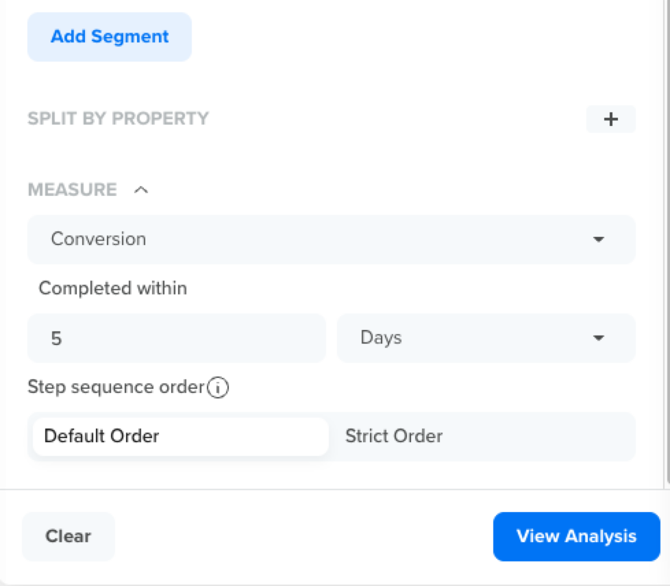 Set Conversion Window