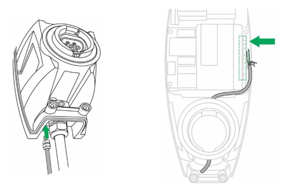 EVBox BusinessLine G4 RS485 connection diagram