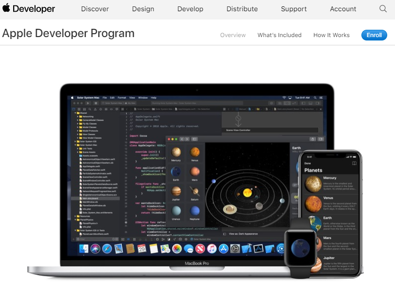 Apple developer program