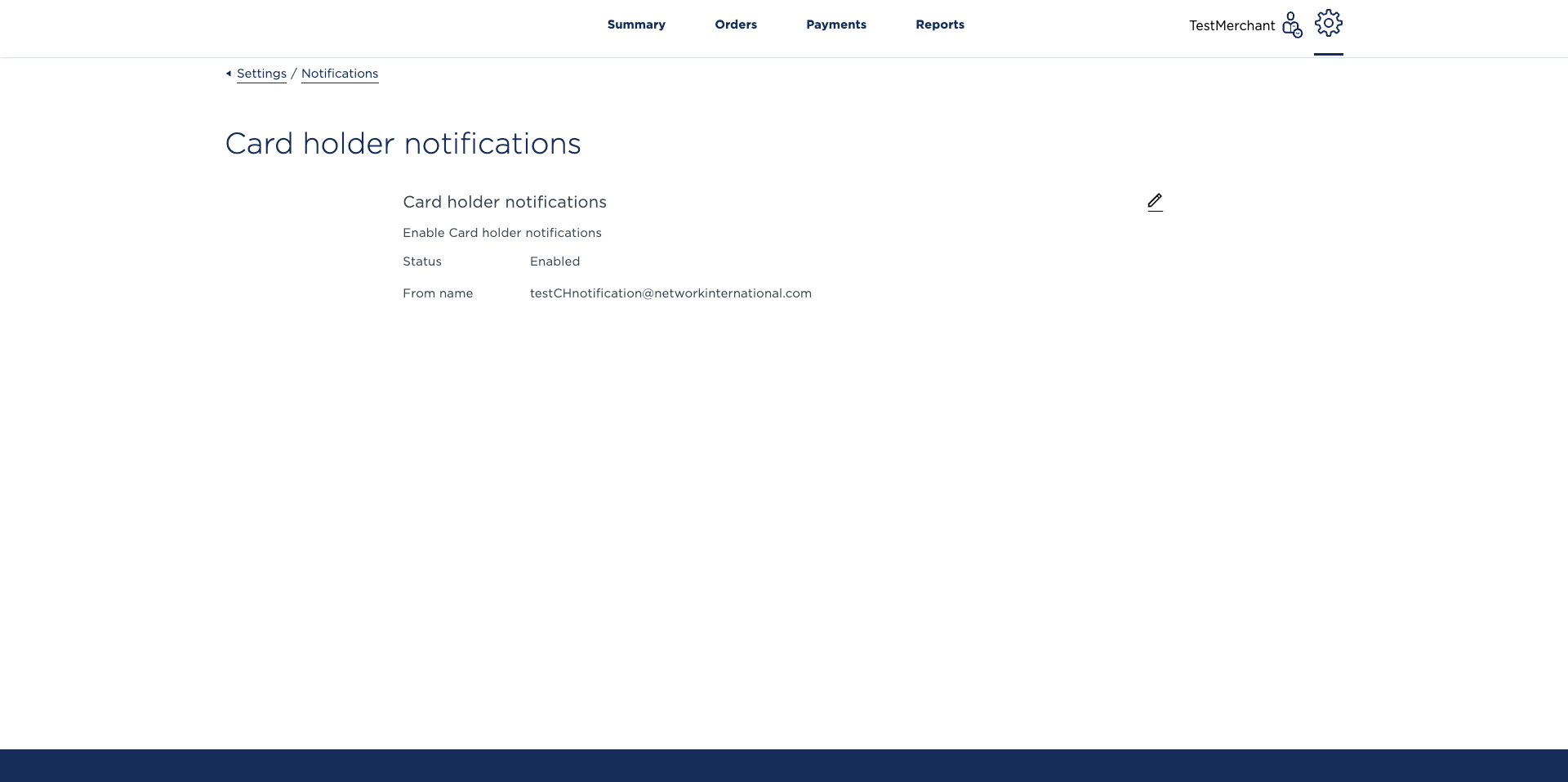 CHnotification