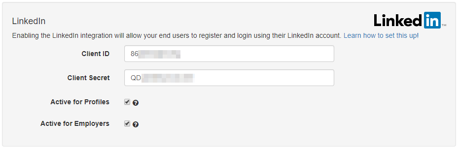 Login-with-LinkedIn, Porter