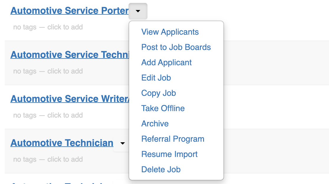 importing a document into a resume template