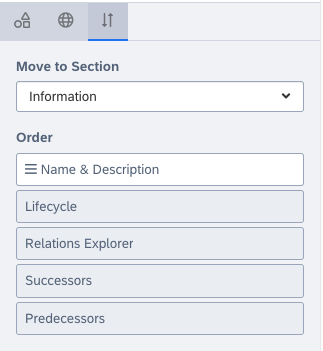 Adjusting the Position of a Subsection