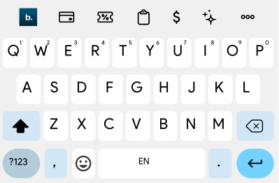 Tappa iOS Keyboard