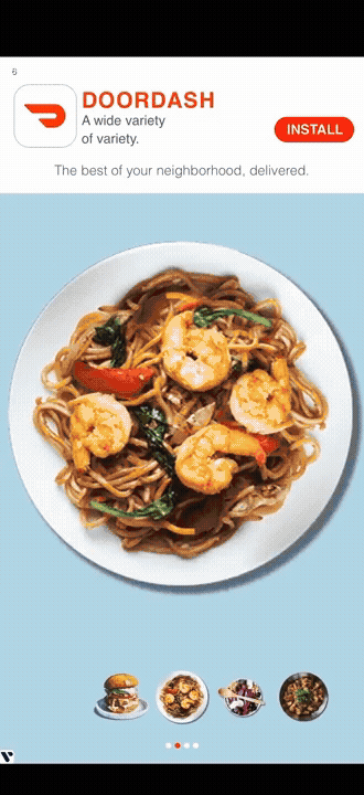 **Display Ad > SKOverlay / Auto StoreKit > Custom End Card**