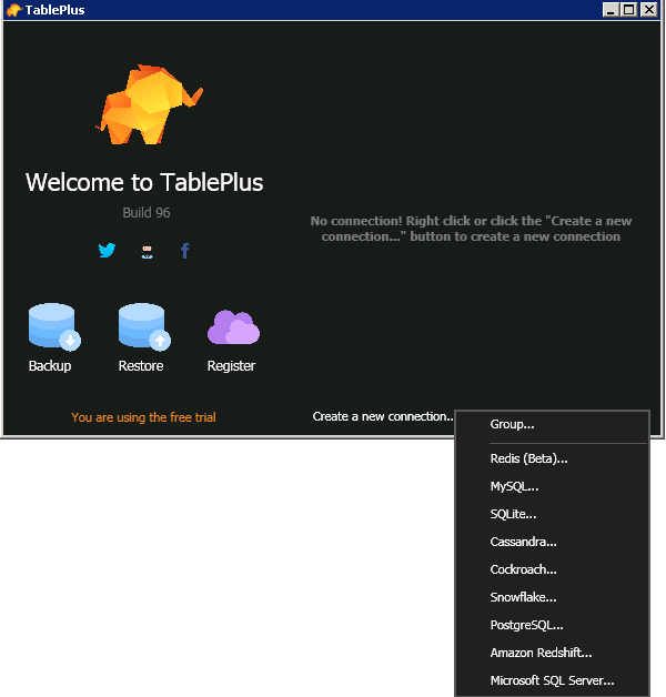 tableplus mysql