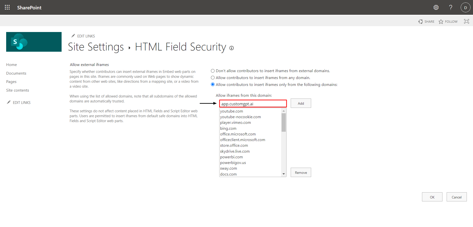 HTML Field Security