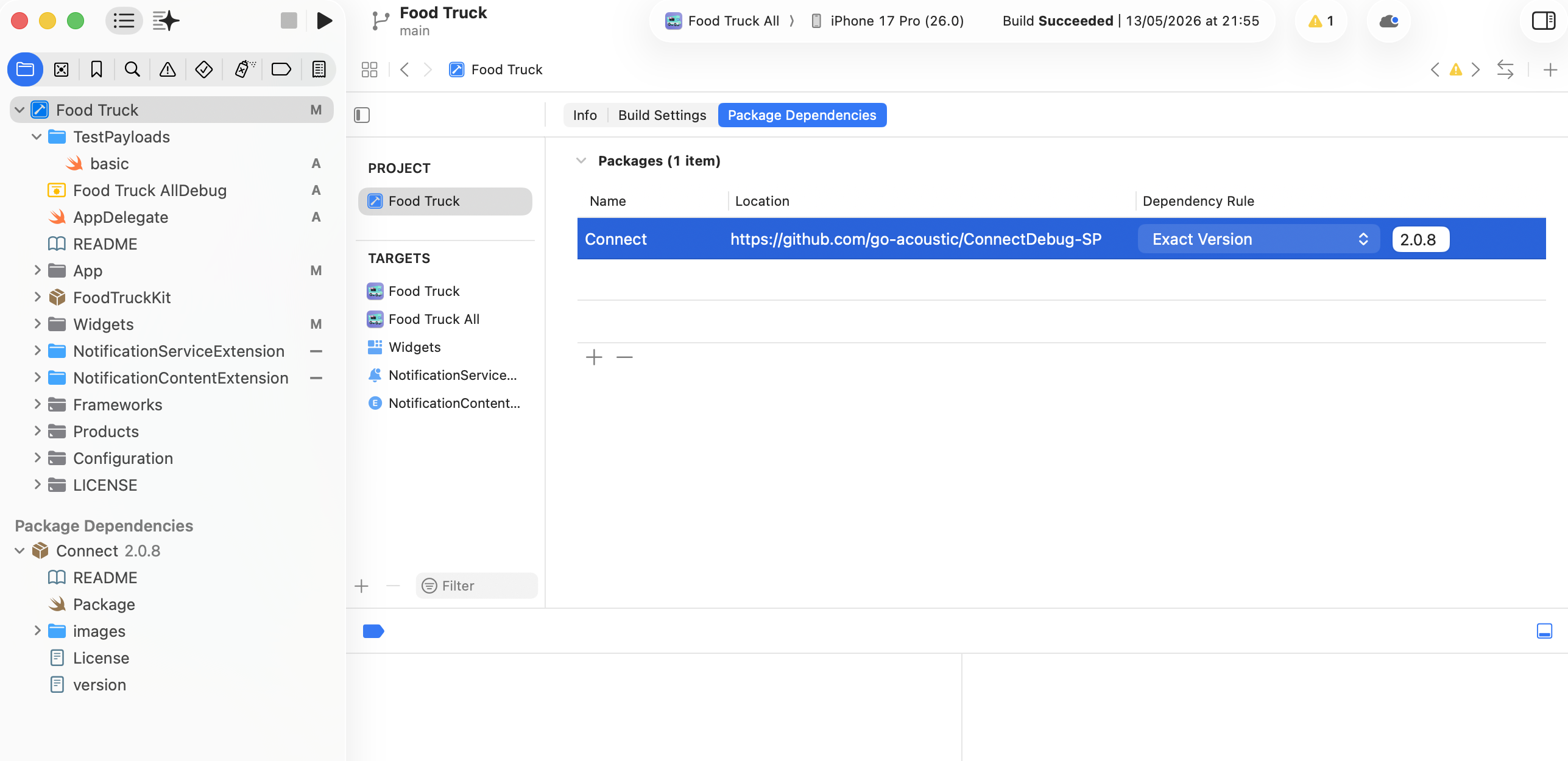 Remove package dependency