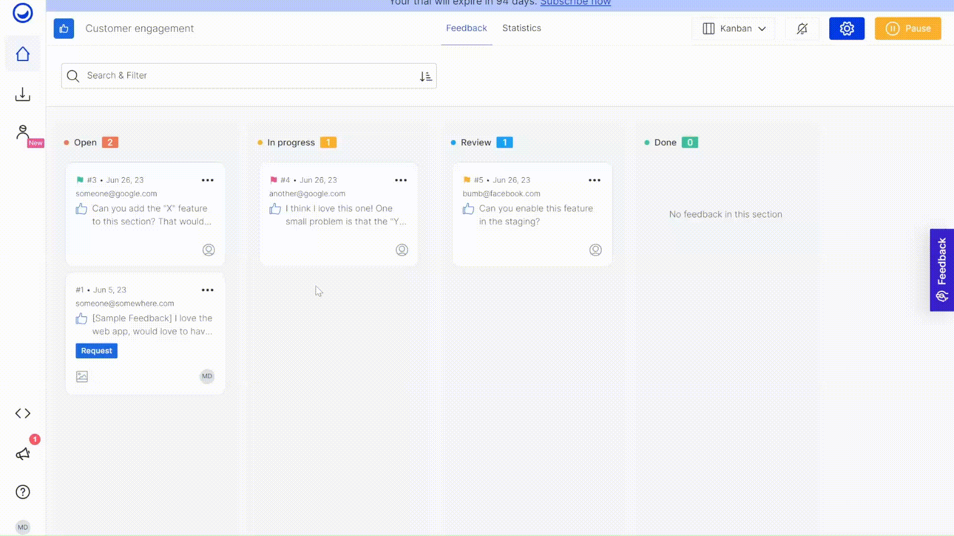 Kanban View Kanban View