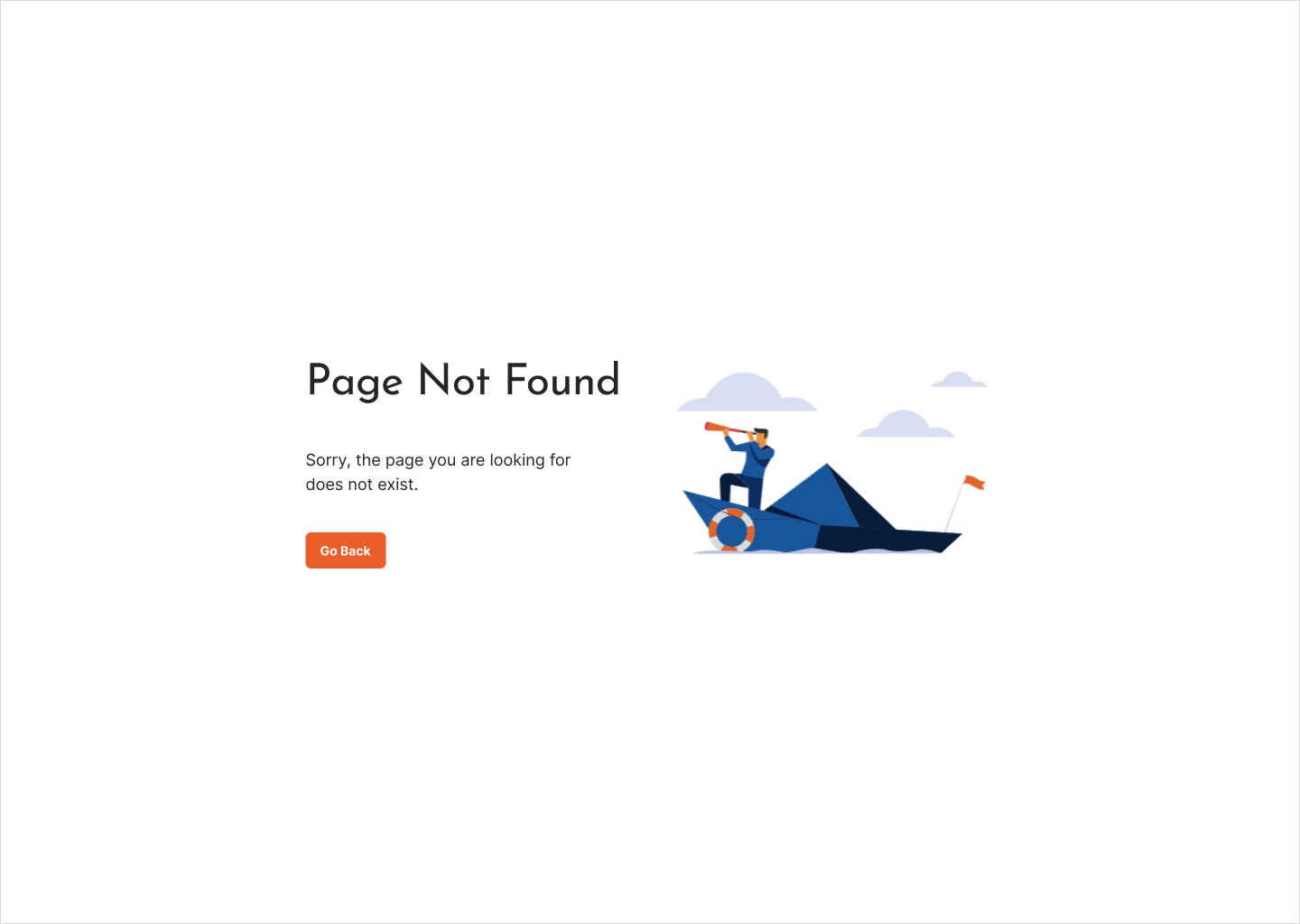 Error page displaying 404 Not Found message