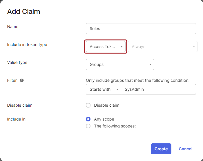 Including the Access Token