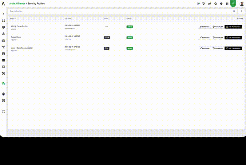 Edit Permissions button