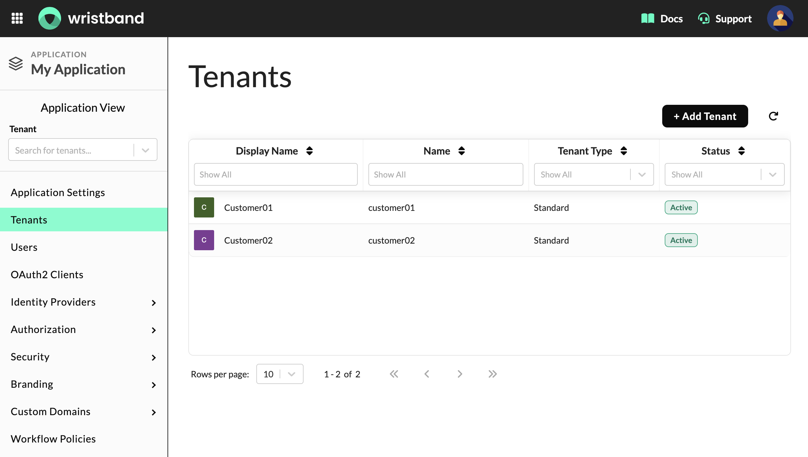 tenants-table