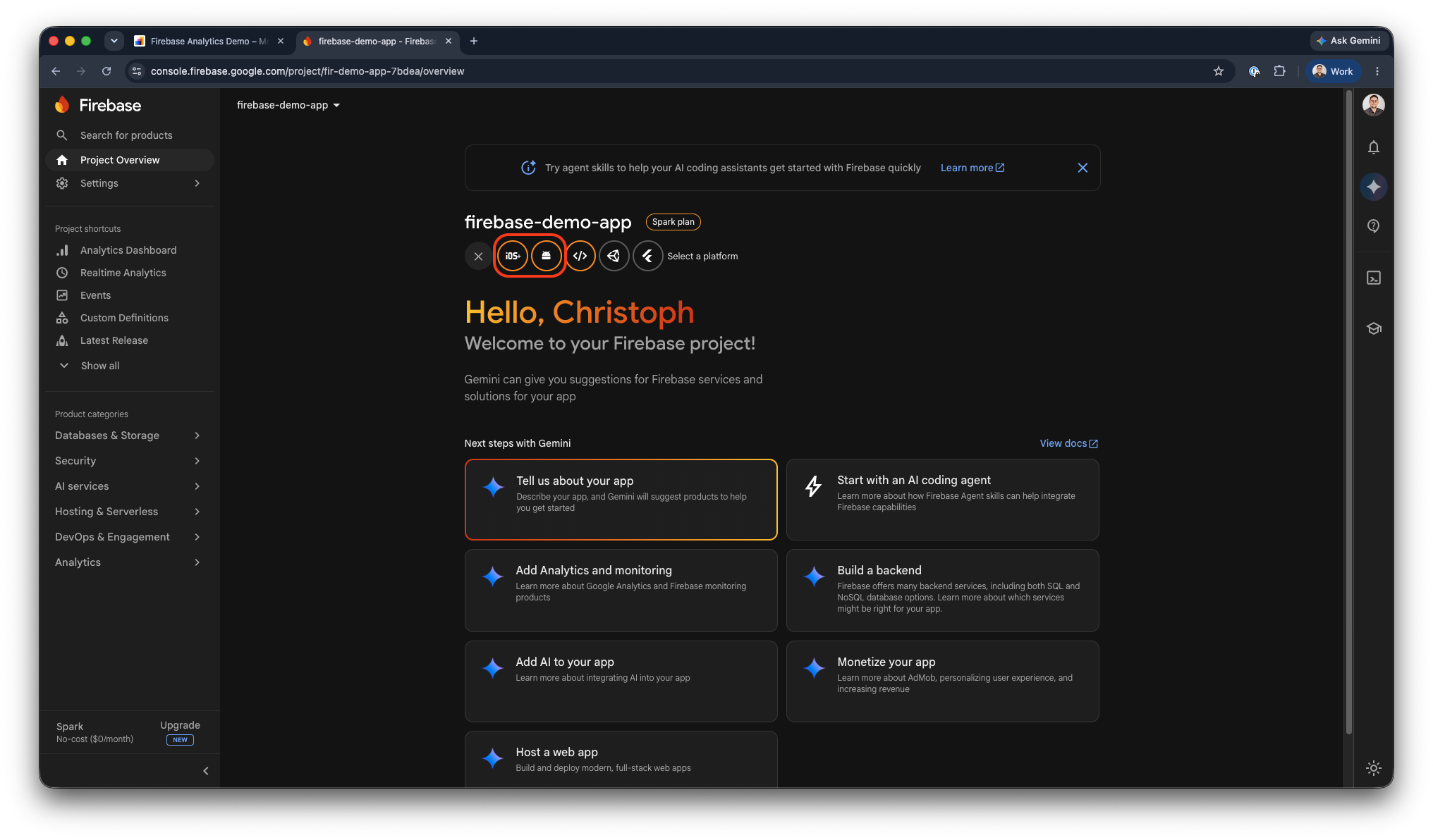 Google Firebase - Project Overview