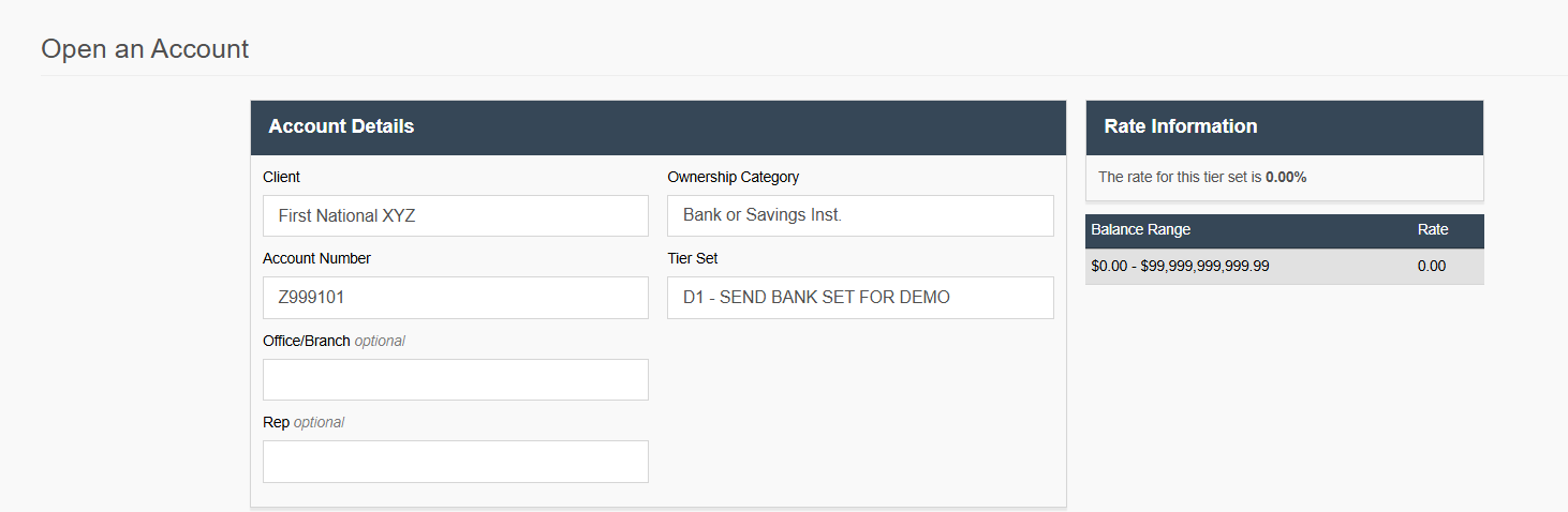 Account Details