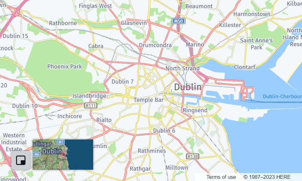Overview UI control enabled