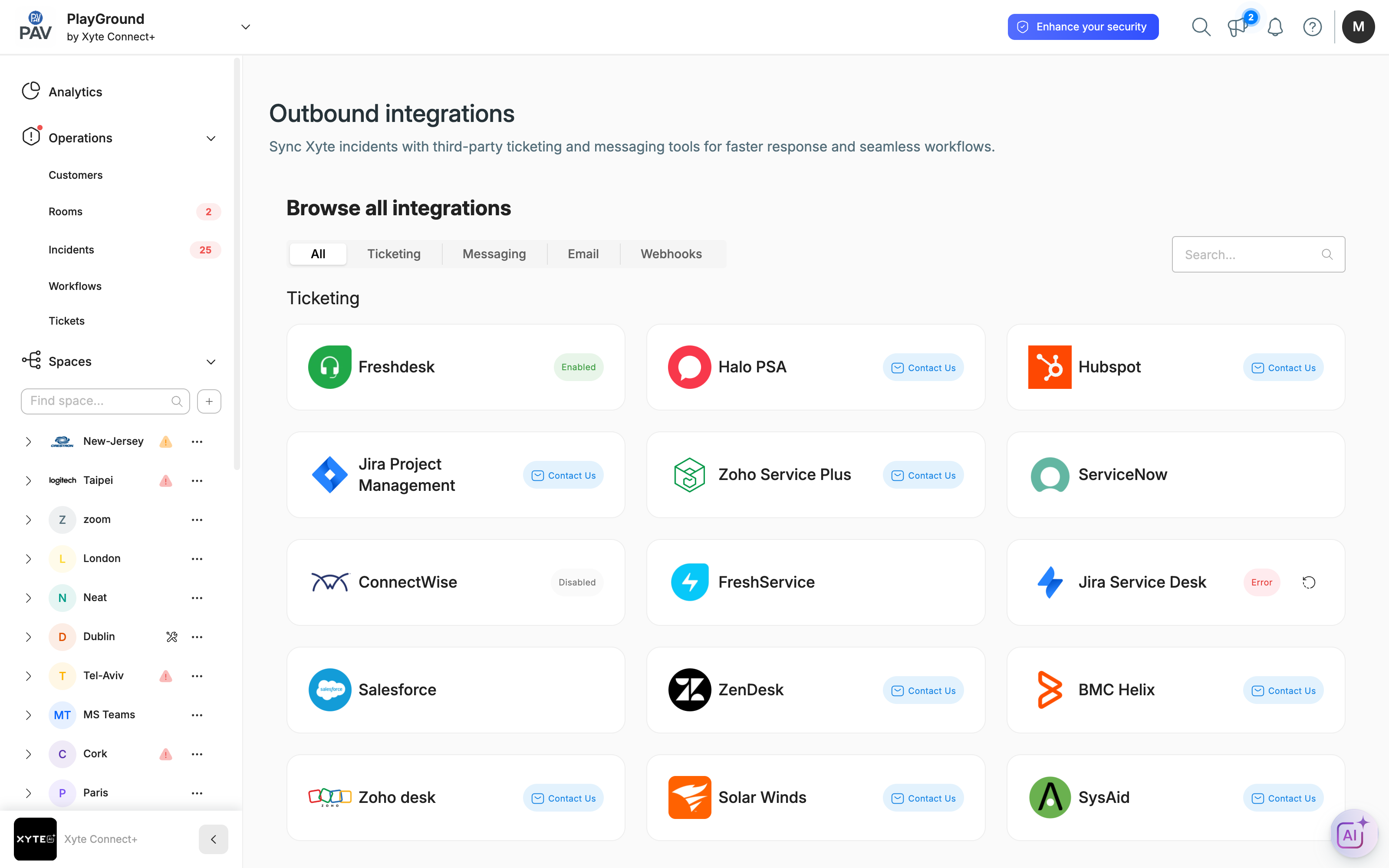 Browse all integrations by category.