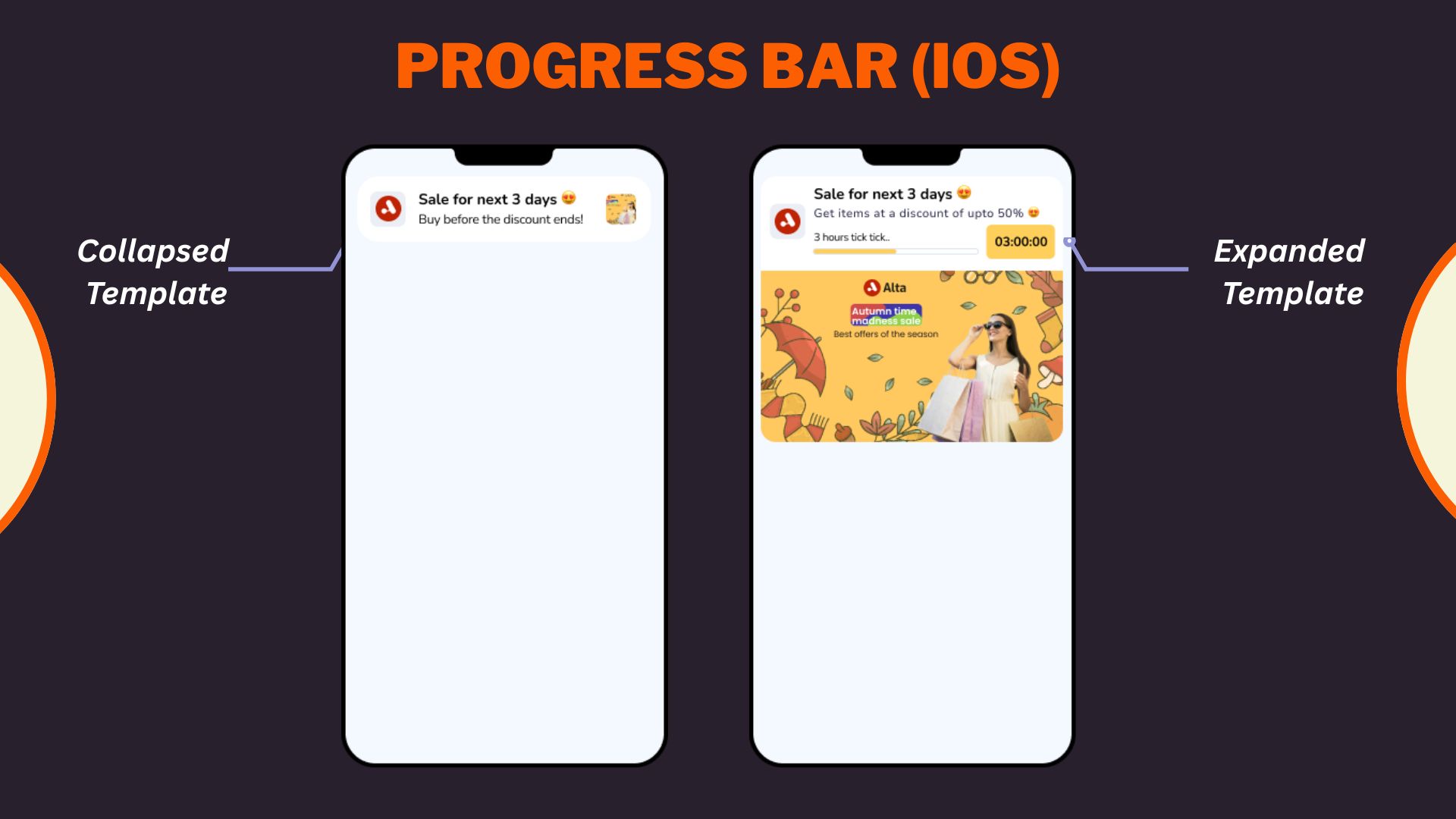 Progress Bar iOS Template