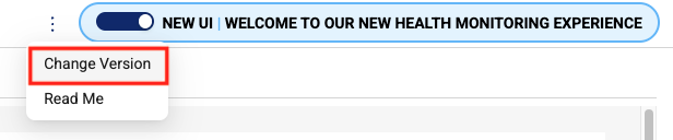 Health Monitoring App three-dot menu icon