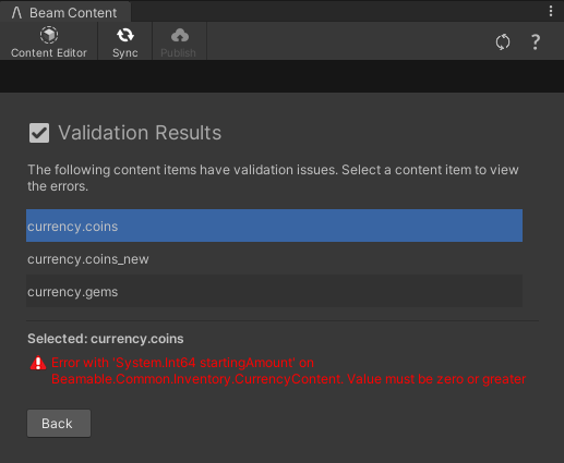The Validation Window