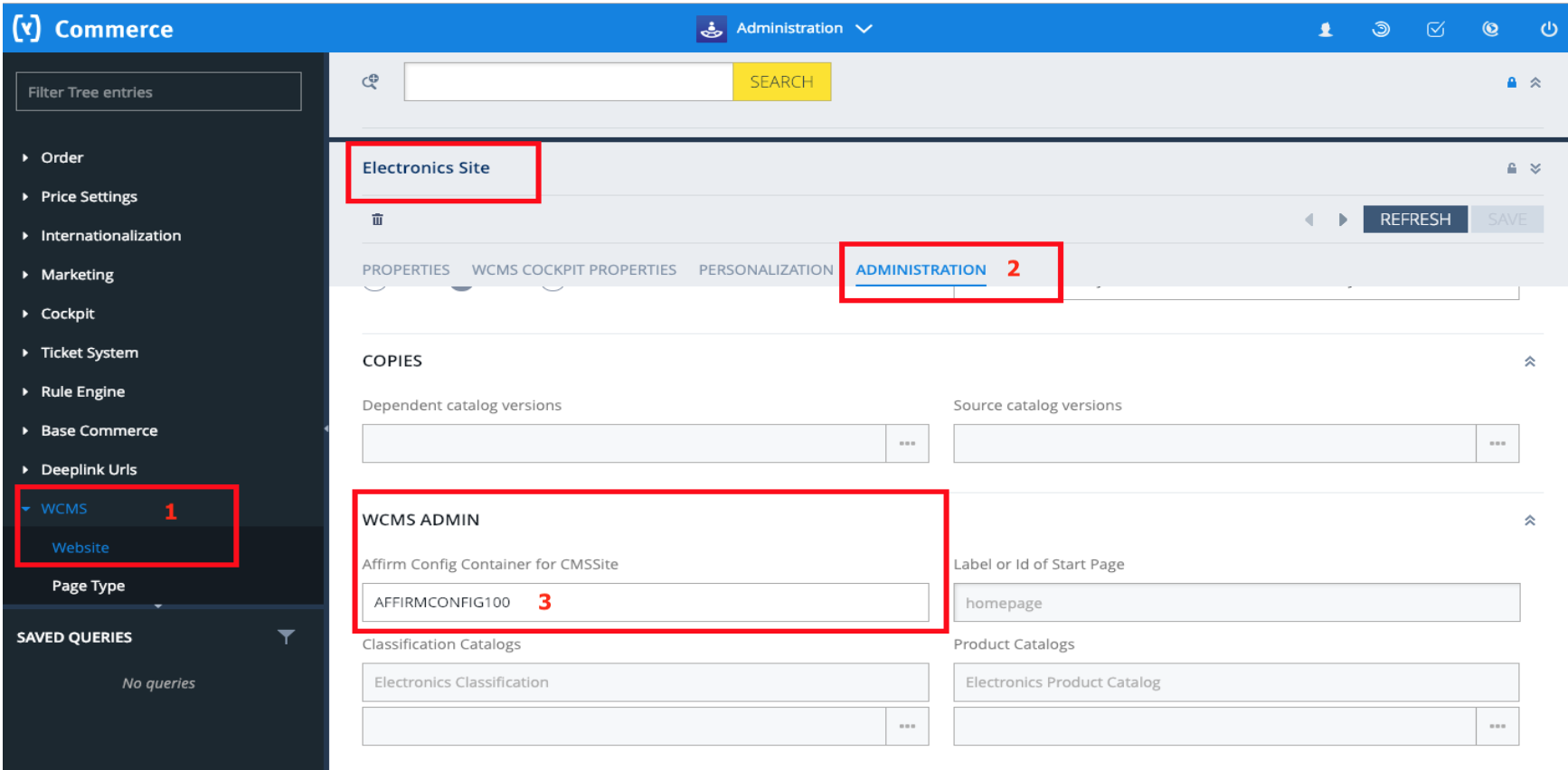 Configure Affirm for SAP Commerce